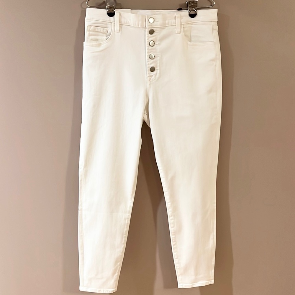 J Brand High-Rise Crop Skinny Jeans - Picture 3 of 9